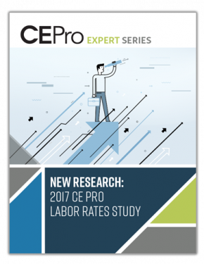 New Research: 2017 CE Pro Labor Rates Study
