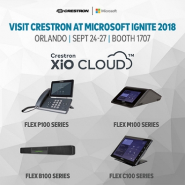 Crestron and Microsoft Develop New Business Collaboration and Communication Solution