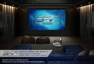 EPV Screens Launches $1,995 Acoustically Transparent, 4K Ready Screen