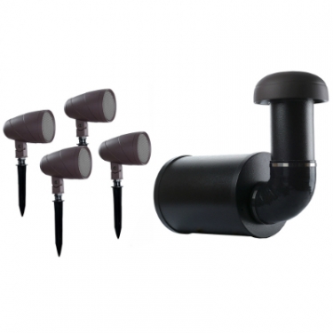 Heritage Acoustics Outdoor Audio Products Blend into Backyards and Landscapes