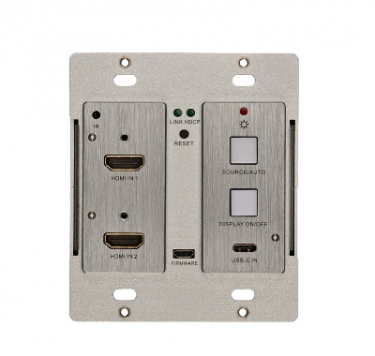 KanexPro 4K Wall Plate Switcher Series Supports HDMI 2.0, USB-C