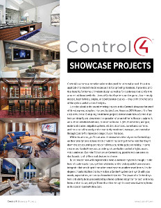 Control4 Home of the Year Smart Home Project Showcase