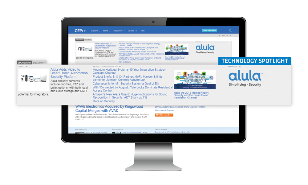 CE Pro Technology Spotlight